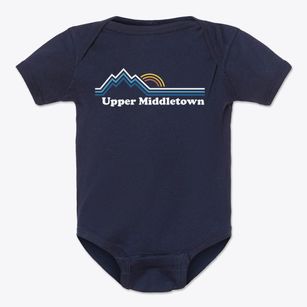 Upper Middletown Pennsylvania Mountain View Baby Onesie
