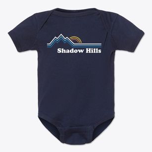 Shadow Hills Arizona Mountain View Baby Onesie