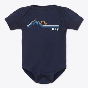 Day Arkansas Mountain View Baby Onesie