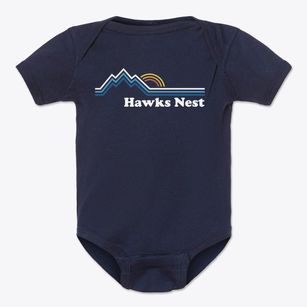 Hawks Nest West Virginia Mountain View Baby Onesie