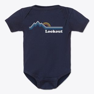 Lookout Kentucky Mountain View Baby Onesie