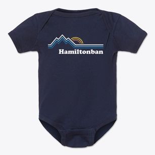 Hamiltonban Pennsylvania Mountain View Baby Onesie