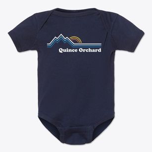 Quince Orchard Maryland Mountain View Baby Onesie