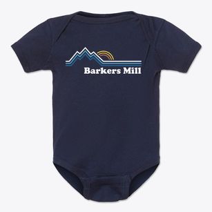 Barkers Mill Kentucky Mountain View Baby Onesie