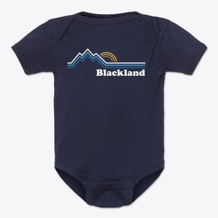 Blackland Mississippi Mountain View Baby Onesie