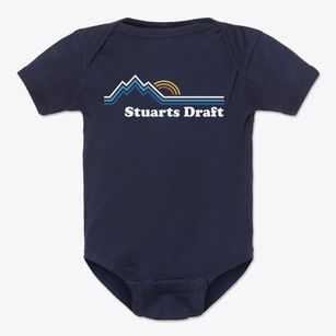 Stuarts Draft Virginia Mountain View Baby Onesie