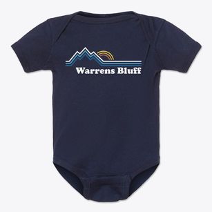 Warrens Bluff Tennessee Mountain View Baby Onesie