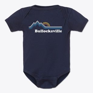 Bullocksville North Carolina Mountain View Baby Onesie