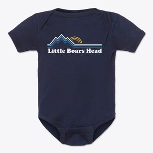 Little Boars Head New Hampshire Mountain View Baby Onesie