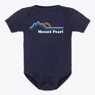 Mount Pearl Colorado Mountain View Baby Onesie