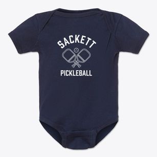 Sackett Kentucky Pickleball Baby Onesie