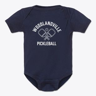 Woodlandville Missouri Pickleball Baby Onesie