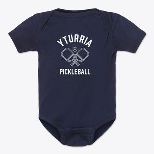 Yturria Texas Pickleball Baby Onesie