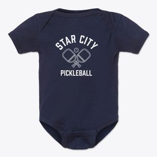 Star City Missouri Pickleball Baby Onesie