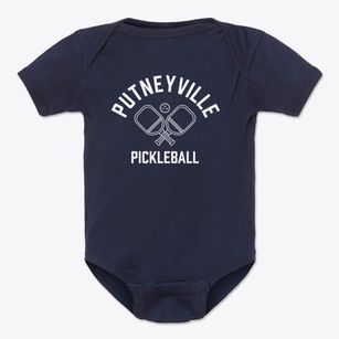 Putneyville Pennsylvania Pickleball Baby Onesie
