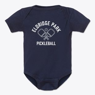 Eldridge Park New Jersey Pickleball Baby Onesie