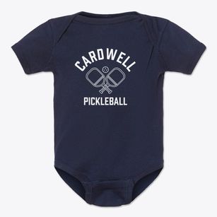 Cardwell Florida Pickleball Baby Onesie