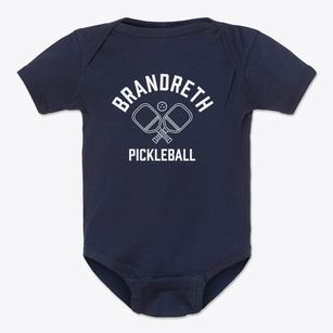 Brandreth New York Pickleball Baby Onesie