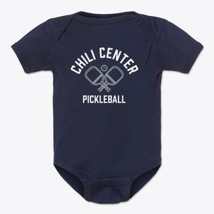 Chili Center New York Pickleball Baby Onesie