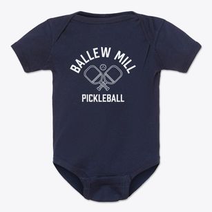 Ballew Mill Georgia Pickleball Baby Onesie