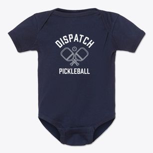 Dispatch Kansas Pickleball Baby Onesie