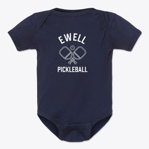 Ewell Virginia Pickleball Baby Onesie