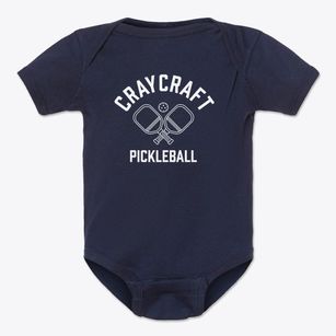 Craycraft Kentucky Pickleball Baby Onesie