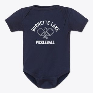 Burnetts Lake Florida Pickleball Baby Onesie