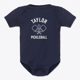 Taylor Pennsylvania Pickleball Baby Onesie