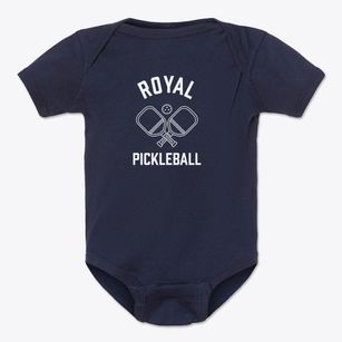 Royal Missouri Pickleball Baby Onesie