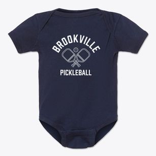 Brookville Ohio Pickleball Baby Onesie