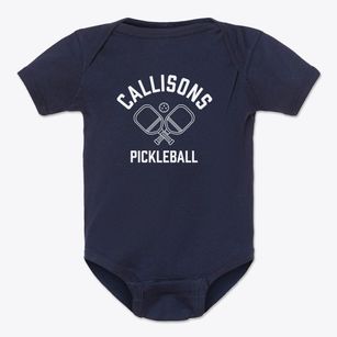 Callisons North Carolina Pickleball Baby Onesie