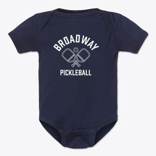 Broadway Missouri Pickleball Baby Onesie