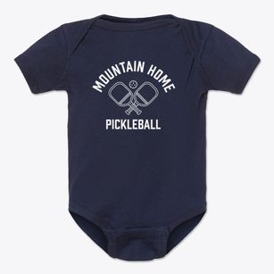 Mountain Home Texas Pickleball Baby Onesie