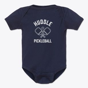 Huddle New York Pickleball Baby Onesie