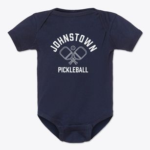 Johnstown West Virginia Pickleball Baby Onesie