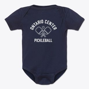 Ontario Center New York Pickleball Baby Onesie