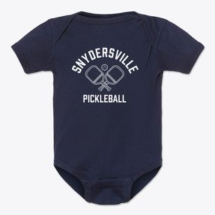 Snydersville Pennsylvania Pickleball Baby Onesie