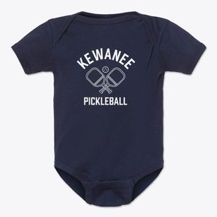 Kewanee Missouri Pickleball Baby Onesie