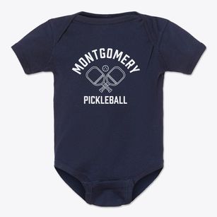 Montgomery Alabama Pickleball Baby Onesie