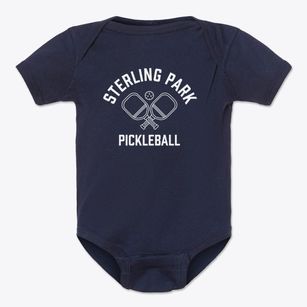 Sterling Park Virginia Pickleball Baby Onesie