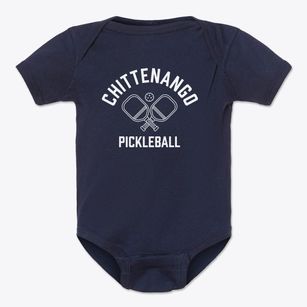 Chittenango New York Pickleball Baby Onesie