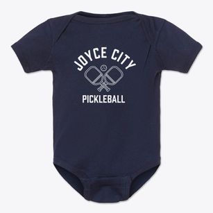 Joyce City Arkansas Pickleball Baby Onesie