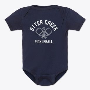 Otter Creek New York Pickleball Baby Onesie