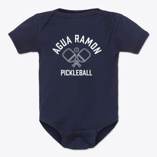 Agua Ramon Colorado Pickleball Baby Onesie