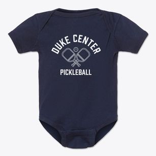 Duke Center Pennsylvania Pickleball Baby Onesie