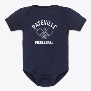 Pateville Georgia Pickleball Baby Onesie