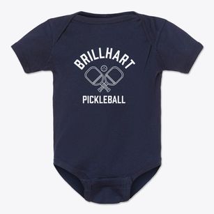 Brillhart Pennsylvania Pickleball Baby Onesie