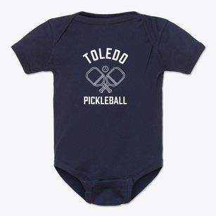 Toledo Kansas Pickleball Baby Onesie