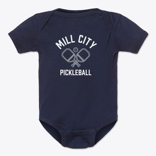 Mill City Pennsylvania Pickleball Baby Onesie